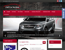 Tablet Screenshot of fullcarservices.it